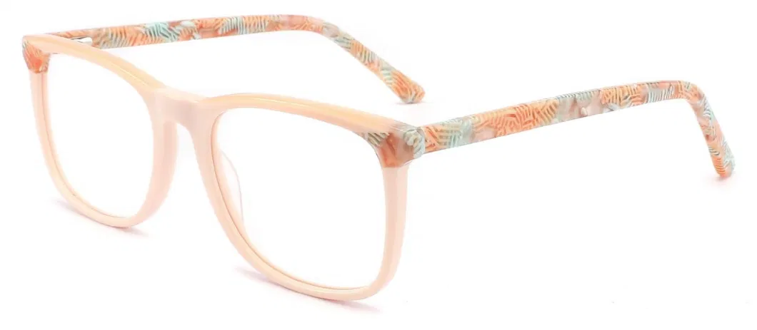 New Design Fashion Women Acetate Optical Glass Eyewear